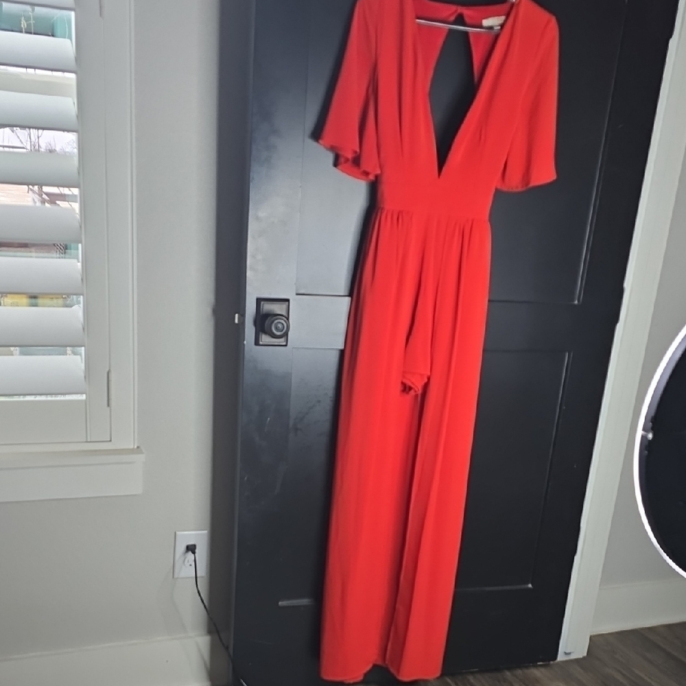 Gianni Bini Red Jumpsuit